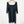 Evans Knee Length Dress UK 16 Black Broderie 3/4 Sleeve