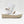 Evans Sandals UK 8EEE White Faux Leather Espadrille Flatform