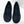 Evans Black Faux Suede Ballet Flats UK 4E