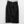 H&M Black Straight Denim Skirt UK 4