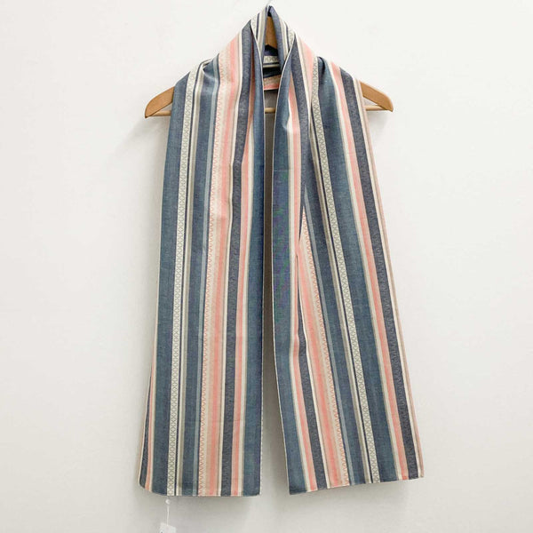 Lily Ella Striped Double Sided Cotton Scarf