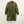 Topshop Khaki Green Longline Padded Bomber Parka Coat UK 10