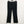 Evans Black Tailored Bootcut Trousers UK 16 Long