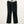 Evans Black Tailored Bootcut Trousers UK 16 Long