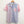 Lily Ella Blue & Pink Striped Short Sleeve Cotton Blouse UK 10