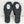 Cloudwalkers Black Faux Leather Slip On Open Toe Flat Sandals UK 8