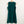 F&F Dress UK 12 Dark Green Sleeveless Belted Knee Length Pencil