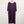 Loralette City Chic Midi Dress UK 18 Plum Cotton Jersey 