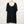 Evans Button Front Dress UK 32 Black Relaxed Fit Short Sleeve