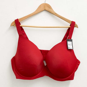 Avenue Red Plunge Underwire Bra 48E 