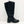 Evans Black Faux Leather Lace Detail Tall Boots UK 5 Extra Wide 