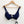 CCX City Chic Bikini Top UK 12 Navy Padded Cup