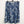 Lily Ella Skirt UK 24 Blue Cotton Denim Patchwork Print A-Line Midi 