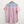 Lily Ella Blouse UK 14 Blue Pink Striped Short Sleeve Cotton