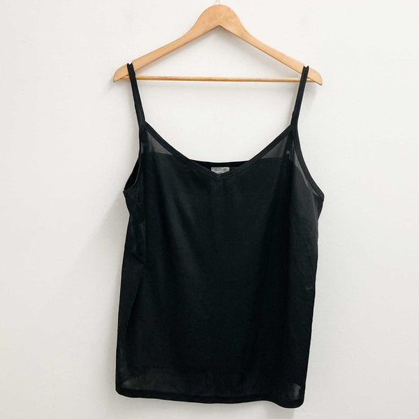 Avenue Cami Vest Tops Size 18/20 Black Set of 3