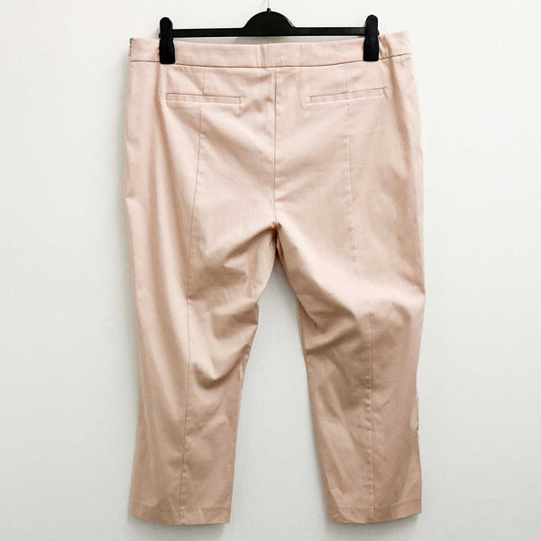 M&Co Trousers Size 20 Dusty Pink Tailored Cropped