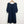 Monsoon Dress UK 14 Navy Sleeveless Satin Shift