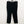 Evans Trousers UK 24R Black Straight Leg 