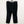 Evans Trousers UK 24R Black Straight Leg 