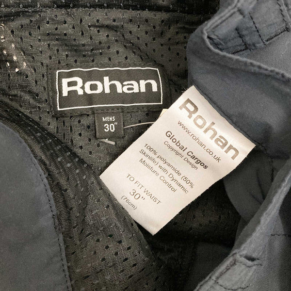 Rohan Global Cargo Trousers W30 Navy Lightweight Hiking