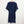 City Chic Navy Lace V-Neck Faux Wrap A-Line Dress UK 24