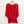 Avenue Red Faux Wrap V-Neck Bling Sleeve Top UK 22/24