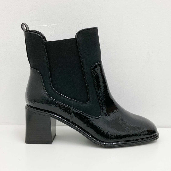 Evans black store ankle boots