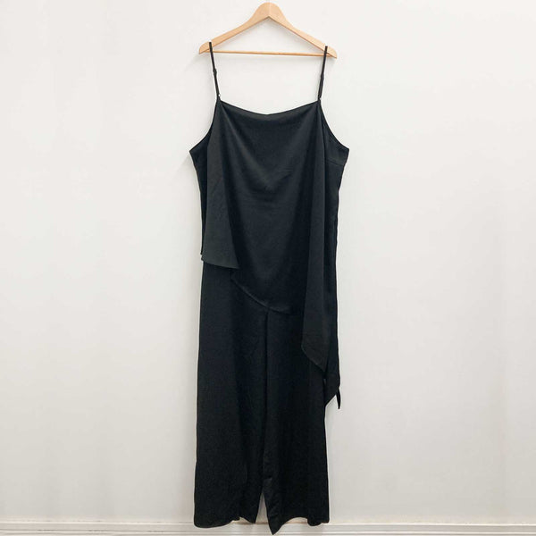 City Chic Black Wildfire Jumpsuit UK24